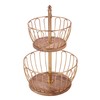 Craft Brio 2 Tier Home and Kitchen Fruit Vegetable Baskets