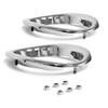 Exhaust Ring Chrome GT Pair For 1965-1966 Ford Mustang