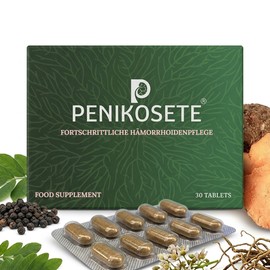 Penikosete 30 Hemorrhoid Tablets - 100% Vegetable Based Ayush Certified