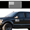 ShootingTargets7 American Flag Magnets Car Truck Black White Set USA