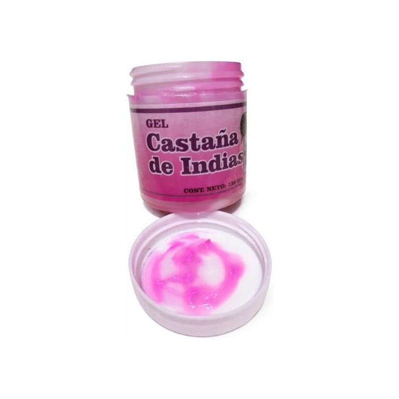 Genérico Gel Castaña de Indias, Pomada Tonificante para Piernas, Mejora
