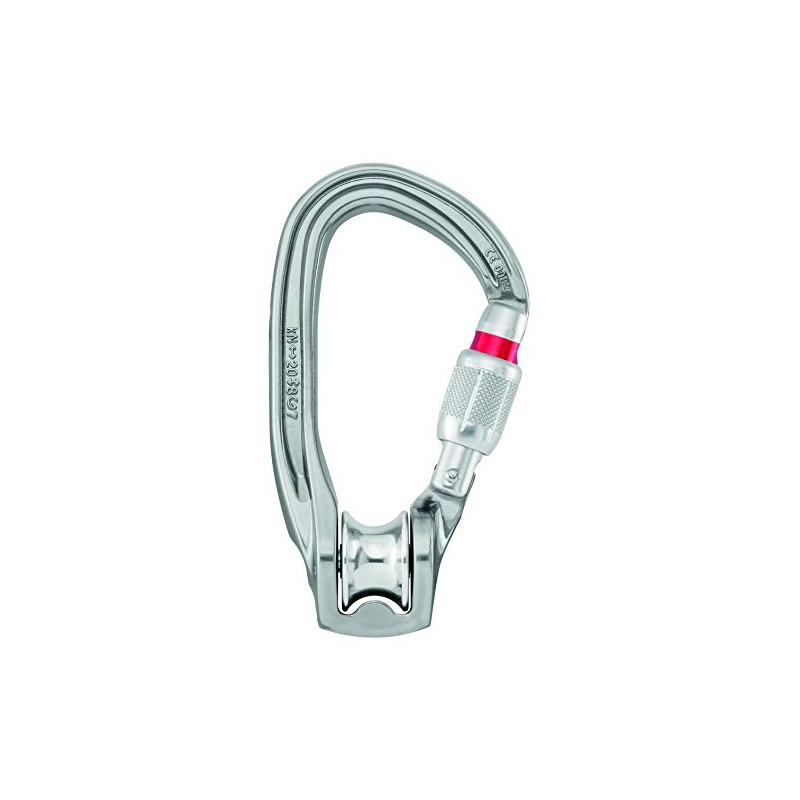 Petzl P75 SL NEW ROLLCLIP Z Pulley Carabiner with Gate