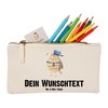 Mr. & Mrs. Panda Personalisierte Schminktasche Eule Matrose Größe S