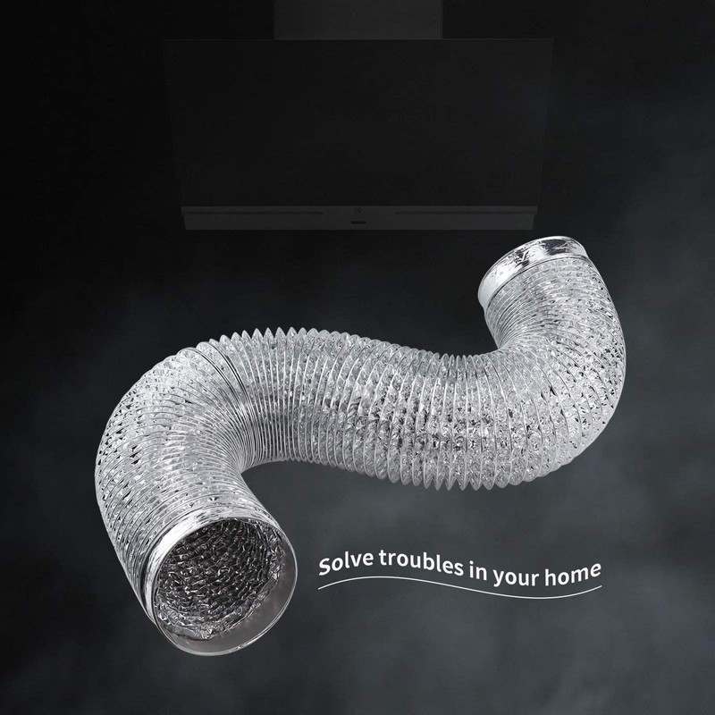 Cenipar Dryer Vent Hose-4 inch Ducting Vent Hose Flexible Aluminum