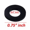Wideskall® Rubber Flat Washer Grommet 3/4" inch (Pack of 50)