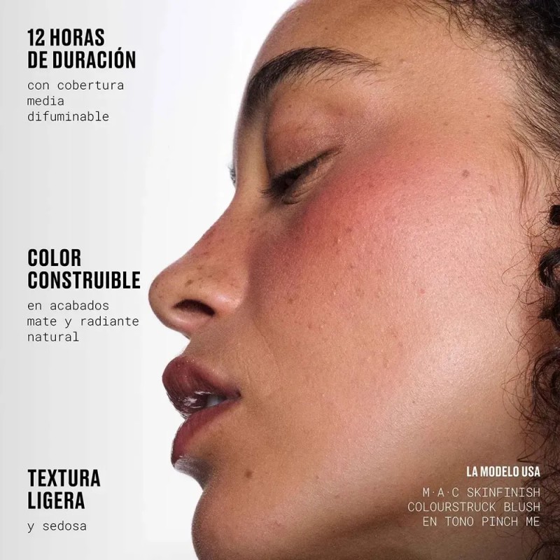 Rubor en Polvo MAC Skinfinish Colourstruck | Sunbasque | Radiante