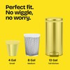 Glad Medium Trash Bags, 8 Gallon, Lemon Fresh Bleach Garbage