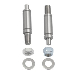 W10359271 W10359272 Dryer Front Back Drum Support Roller Shaft kit, Left and Right Hand Thread Replacement Fit Whirlpool, Kenmore, Sears Dryer Roller Shaft Part WPW10359271, AP6020388, AP6020389