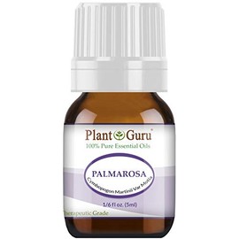 Palmarosa Essential Oil 5 ml 100% Pure Undiluted Therapeutic Grade. Sample Size