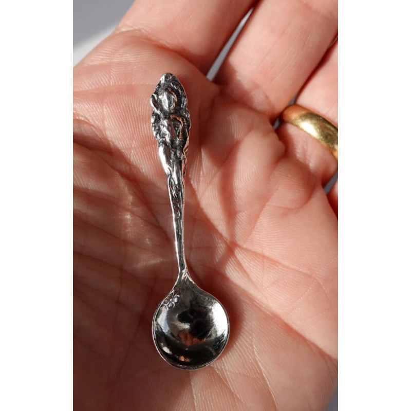 SIlverliza 925 Sterling silver Mini Spoon-Small spoon for baby/Sugar &