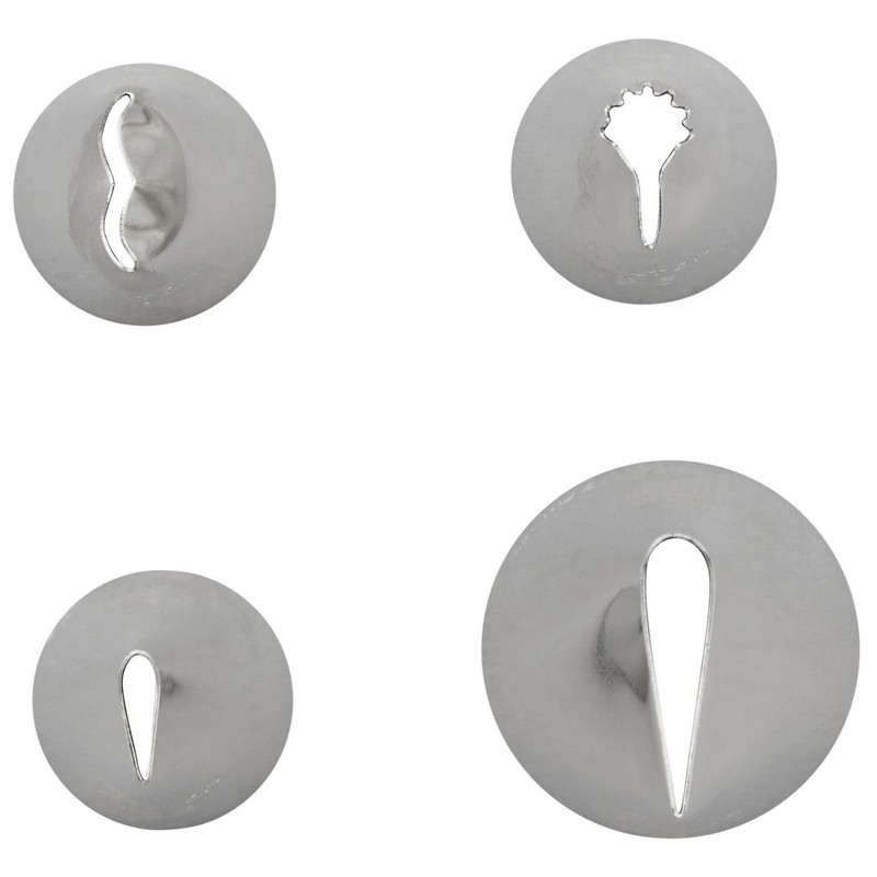 Wilton 4-Piece Ruffles Tip Set
