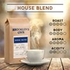 Brooklyn's Own Dark Roast House Blend Ground Coffee - 100%