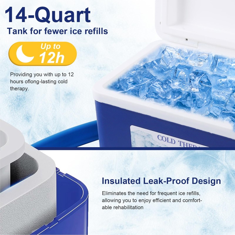 Cold Therapy Machine for Post Surgery Recovery – Adjustable Cryo