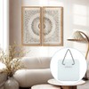 Hitefu 25 Pcs Adhesive Picture Hanger, Sticky Foamboard Picture Hooks