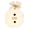 Thun - Mini Figurine with Ladybird on Clover Leaf Ceramic
