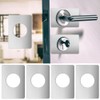 5 piezas de placa de refuerzo de puerta, placa de