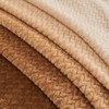NEWCOSPLAY Super Soft Throw Blanket Ombre Brown Premium Silky Flannel