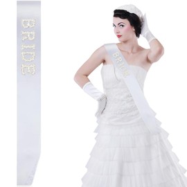 Bridal Sash, Fabulous Sash, Accessories for Bride to Be, Women Hen Party Set for Bachelorette Party and Wedding Photography