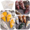 SSKHE Five style nail stickers with different and enchanting patterns