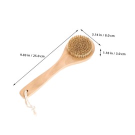 VICASKY 2pcs Body Exfoliator Scrub Brush Shower Bristle Brush Exfoliating Body Brush Massager for Skin Care