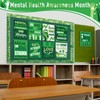 Funrous 9 Pcs Mental Health Month Awareness Posters for Classroom