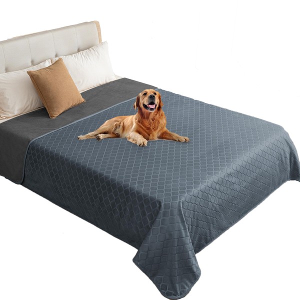 fuguitex Waterproof Dog Blanket Bed Cover Dog Crystal Velvet Moroccan