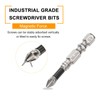 sourcing map 5pcs Impact Phillips Screwdriver Bit Set PH2 (#2)