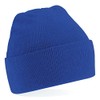 Beechfield Unisex B045BBRO Cuffed Beanie - Black, One Size