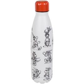 Out of the blue Asterix Water Bottle Stainless Steel 500 ml White Black Red