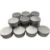 Aotunbey, 16 Pack Round Tins Aluminum Cans Containers with Screw