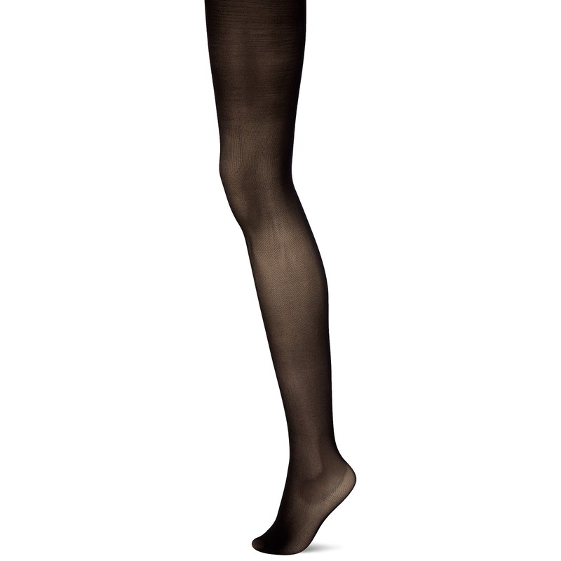 GUNZE SABRINA ACTI-FIT Women's Stockings, Jet Black, 25 Denier, Same