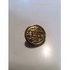 FIRE DEPARTMENT BUTTONS, Gold, 1", Ring back