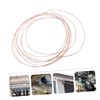 ABOOFAN 2pcs Copper Wire for Crafting Beading DIY Projects Flexible