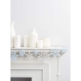 Martha Stewart Guirnalda, Snowflake, Multicolor, 1