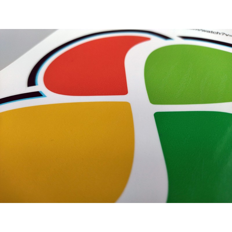 Elderly Driver Mark Sticker, Heavy Duty Sticker