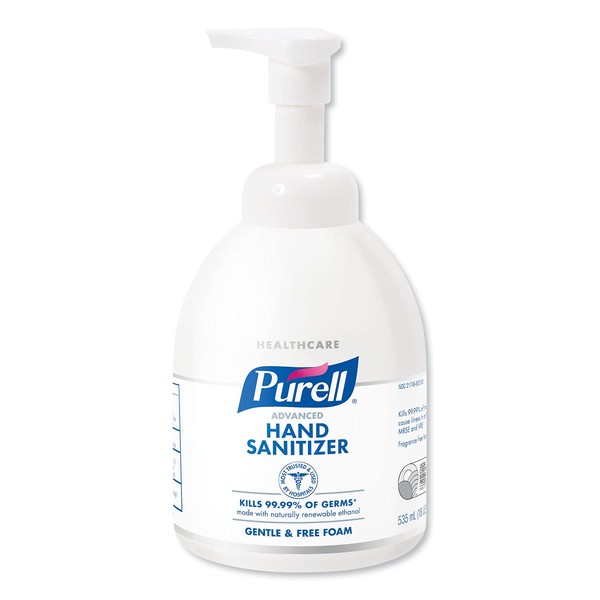 PURELL 579104EA Advanced Green Certified Instant Hand Sanitizer Foam 535 ml Bottle