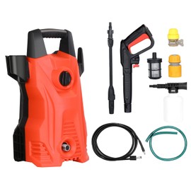 Electric High Pressure Washer, 1740Psi Max, 2.6Gpm Powerful Car Washer with Adjustable Nozzle, Soap Dispenser, IPX5 Waterproof