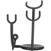 Curved Razor and Shaving Brush Stand Display Dry Brush Compatible