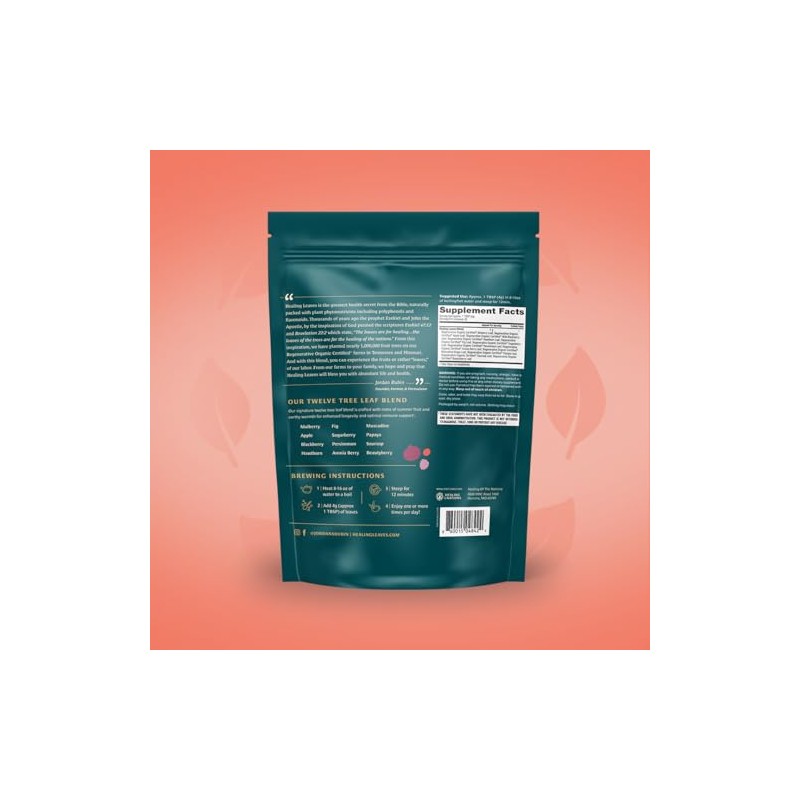 Healing Leaves Tea - 30 Servings - Biblically inspired tea
