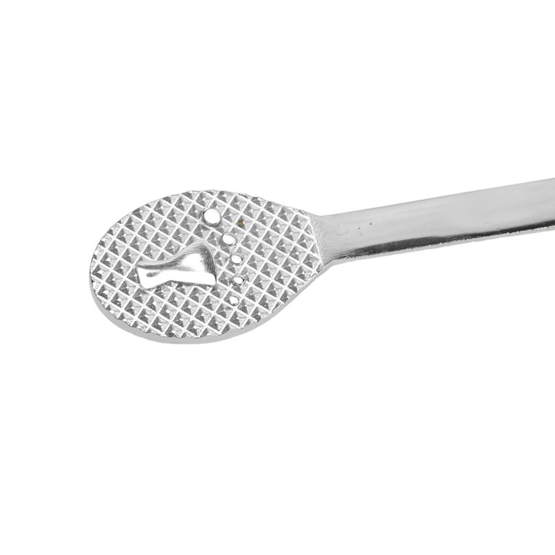 Faucet Foot Pedal Valve Silver Stainless Steel Water Saving Floor