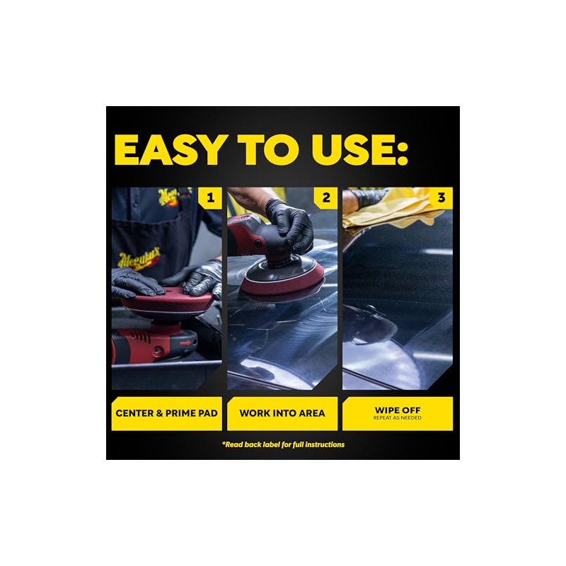 Meguiar's, Almohadillas de Espuma para Pulido Profesional 6", M6CFP2, 2pz.