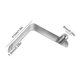 Kayak Spring Clips, Push Button Spring Clip, Kayak Paddle Spring Clip, 6 mm, Push Button Spring Clip, Kayak Spring Snap Clip, Lockable Tent Pole, Push Button Spring Snap Clip, for Kayak Paddle Tent