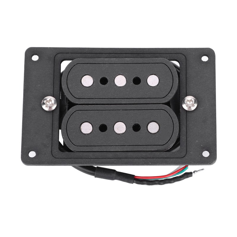 Prewired 3 String Humbucker Pickup Input Jack for Cigar Box