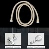 Shower Hose Cold Hot Dual Control Stainless Steel Flexible Pipe