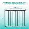 KidCo 24.75-42.5" Safeway Walk Through Baby Gate for Stairs and