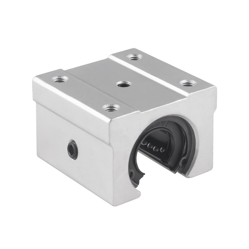 CNCMANS 4x SBR16UU 16 mm Aluminium Open Linear Bearings, Sliding