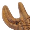 Sandalwood Nose Guasha Massage Tool Five Tooth Scalp Meridians Scraping