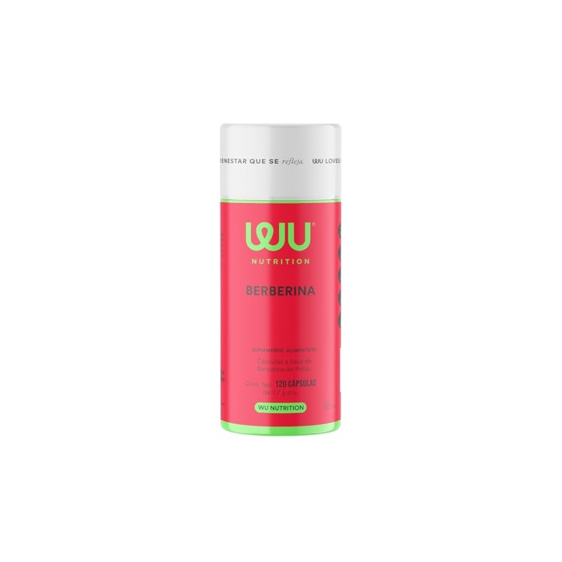 Nutrition Berberina Hcl 1000 120 Cápsulas Meses Suplemento Alimenticio Pura