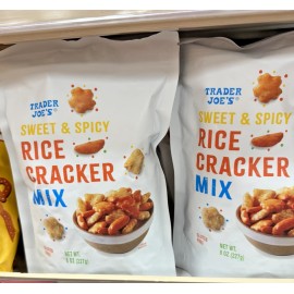 Trader Joe's 3 Pack Trader Joe’s Sweet & Spicy Rice Cracker Mix 8 oz each Bag Party Snack