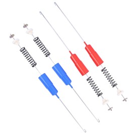 WH16X26908 WH16X26909 Washing Machine Hanging Rod Kit Compatible with GE and Hotpoint Washing Machines GTW220ACK7WW GTW330ASK3WW HTW240ASK5WS Replacement Parts WH16X25220 AP6286894 4588119 1 Year QA